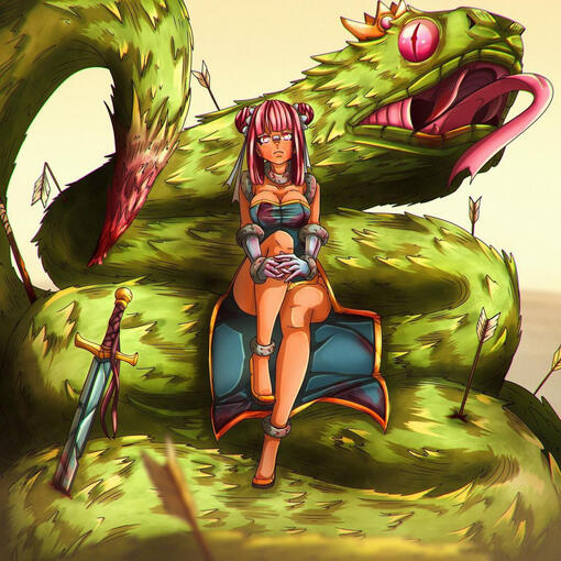 Snake Girl Commission